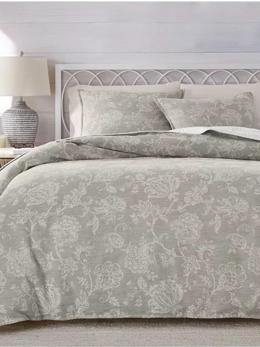 Charter Club - Jacobean Chenille 3pc. Comforter Set - Full/Queen